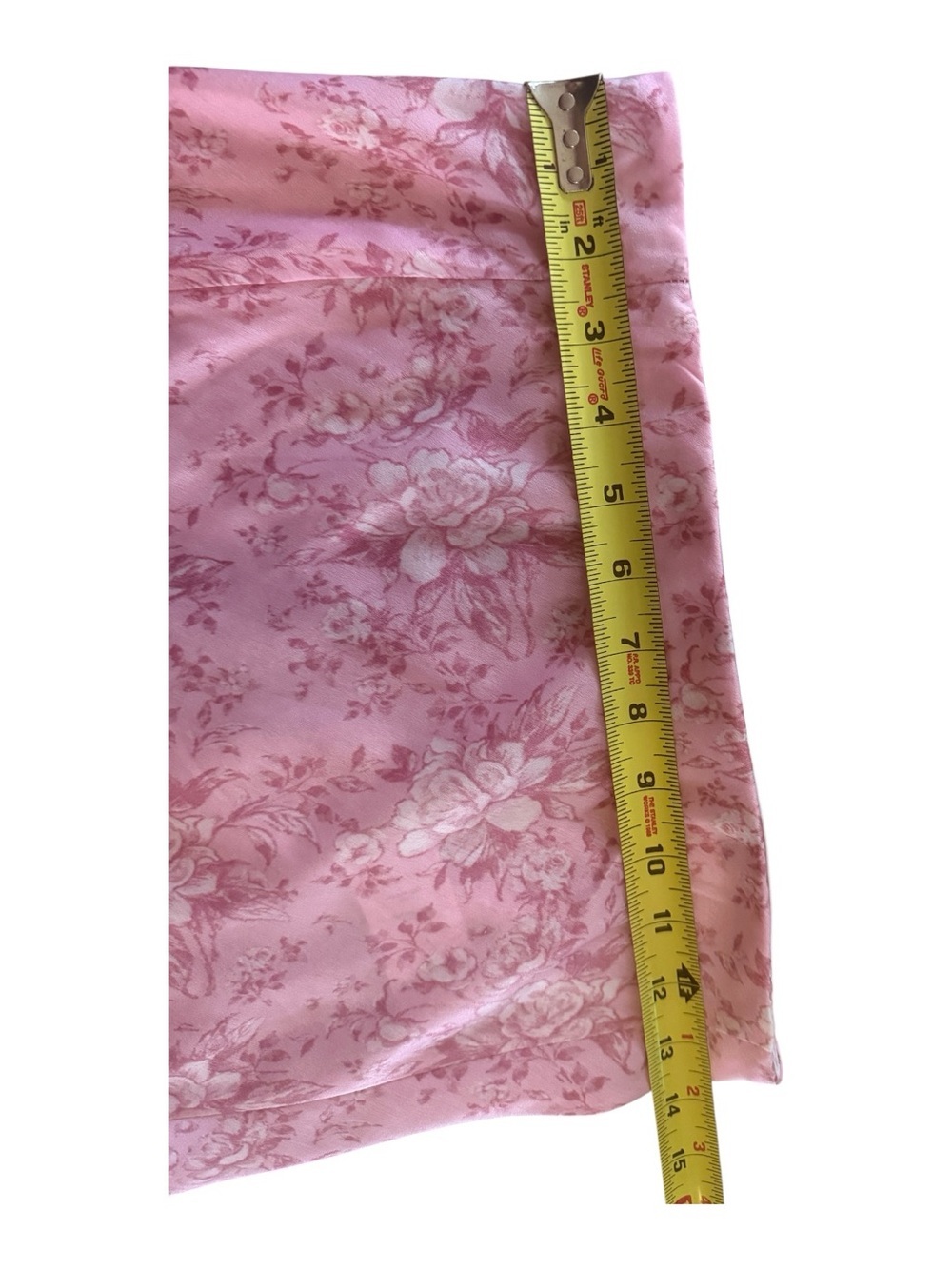Audrey Paris Francesca’s Pink Floral Maxi Skirt M - Picture 4 of 5